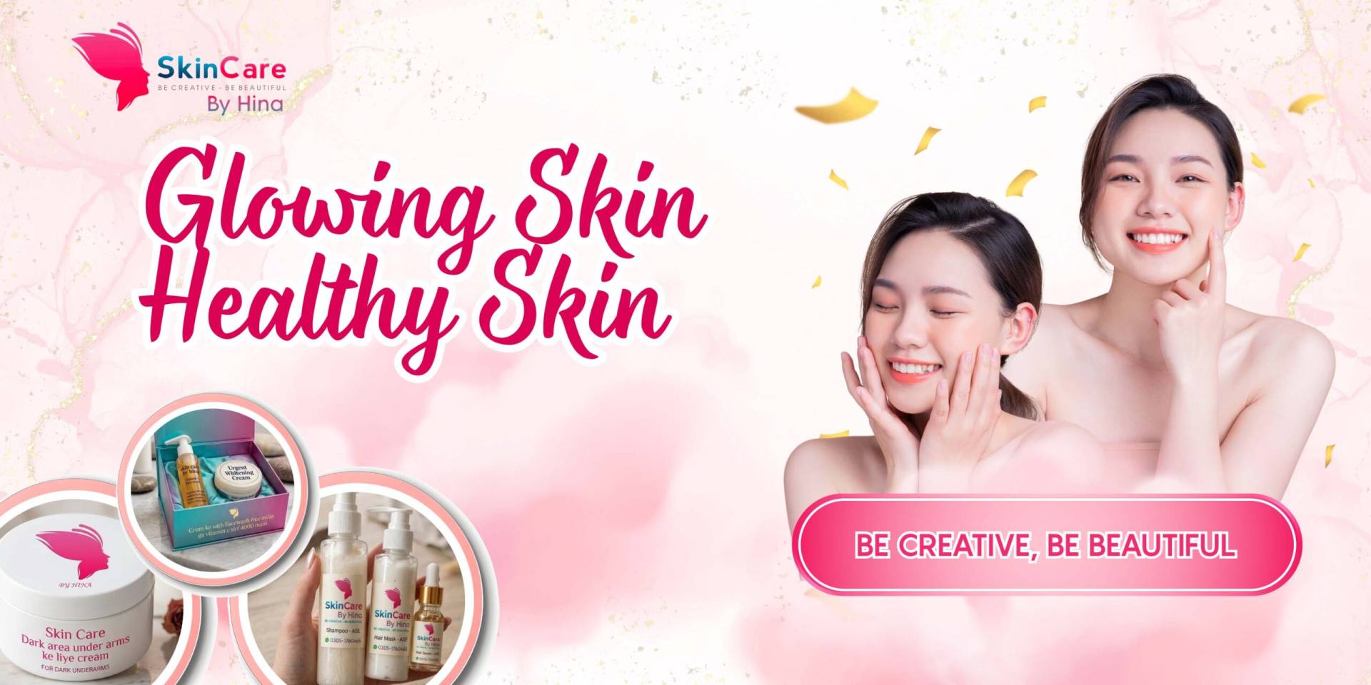 Skin Care by Sitara Banner